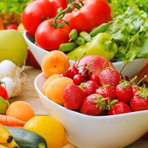 7- آب و میوه ها و سبزیجات